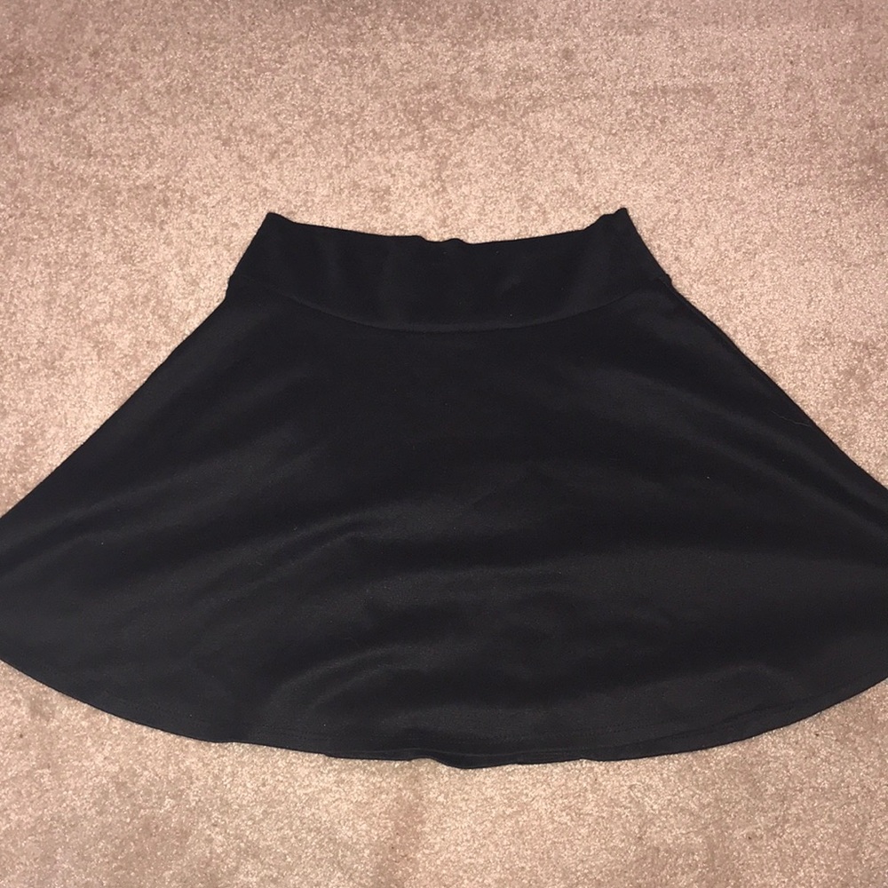 Size S, Black skater skirt